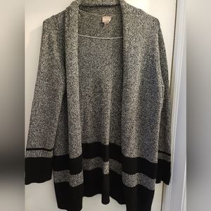 Chicos Cotton Knit Cardigan. Size 2 US 14). Preloved.
